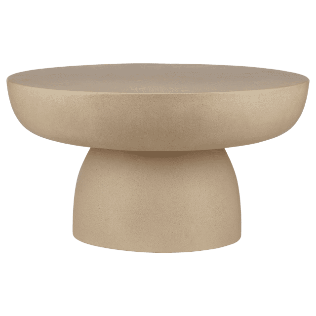 Bouclair Beige Concrete Effect Coffee Table
