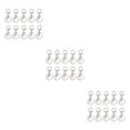 thumbnail image 4 of Maytalsory 10pcs Metal Carabiners Lobster Claw For Keychain - Strong And Functional Accessories For Easy Key Bright silver 3Set, 4 of 6