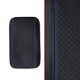 thumbnail image 4 of Chmadoxn Car Armrest Storage Box Mat, Fiber Leather Car Center Console Cover, Car Armrest Seat Box Cover Accessories Interior Protection For Most Vehicle, SUV, Car Armrest trunk sleeve pad, 4 of 9