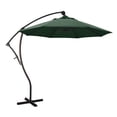 thumbnail image 1 of California Umbrella Parasol Déporté de 9 Pieds Vert Chasseur, 1 of 6