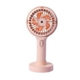 thumbnail image 2 of Dvkptbk Portable Handheld Misting Fan, Rechargeable Mis-ter Fan with Nightlight, Battery Operated Spray Water Mist Fan, for Travel, Outdoors, Hiking, Camping, 2 of 5