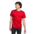 thumbnail image 1 of Hanes T-Shirt en Coton à Manches Courtes pour Hommes, 3TG, Rouge Athlétique, 1 of 1