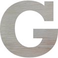 thumbnail image 1 of Wooden Block Letters, Unfinished 4'' Rockwell G, Craft, 1 of 1