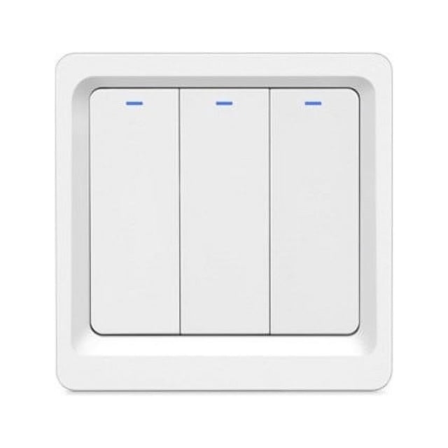 Suyin For Smart Home Switch Push Button Wall Light Switch With Neutral Wire