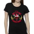 thumbnail image 3 of Netflix Womens Stranger Things Hellfire Christmas Cotton T-Shirt, 3 of 4