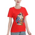 thumbnail image 2 of Women's Basic Short Sleeve T-Shirt Naruto Shanks, 2 of 6