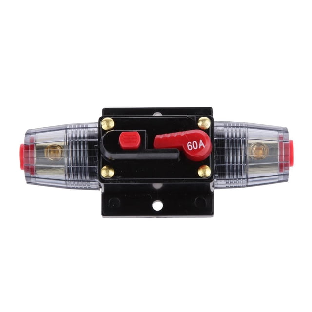 Xuanheng Voiture Bateau 60 Amp Disjoncteur Réinitialisation Manuelle Porte-Fusible Interrupteur Kill 60A 01