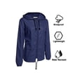 thumbnail image 2 of Nituyy Manteau de Pluie Compressible Coupe-Vent à Capuche avec Cordon de Serrage Ajustable, 2 of 9