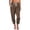 Coffee, variant on WILLBEST Pants for Women Spring and Summer New Women's Casual Loose Pocket High Waist 9 Point Leggings for Women Track Pants