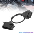 thumbnail image 3 of Pin 40cm/15.7in 7-Pin OBD1 to OBD2 OBDII 16-Pin Diagnostic Scanner Adapter Cable Fit for, 3 of 7