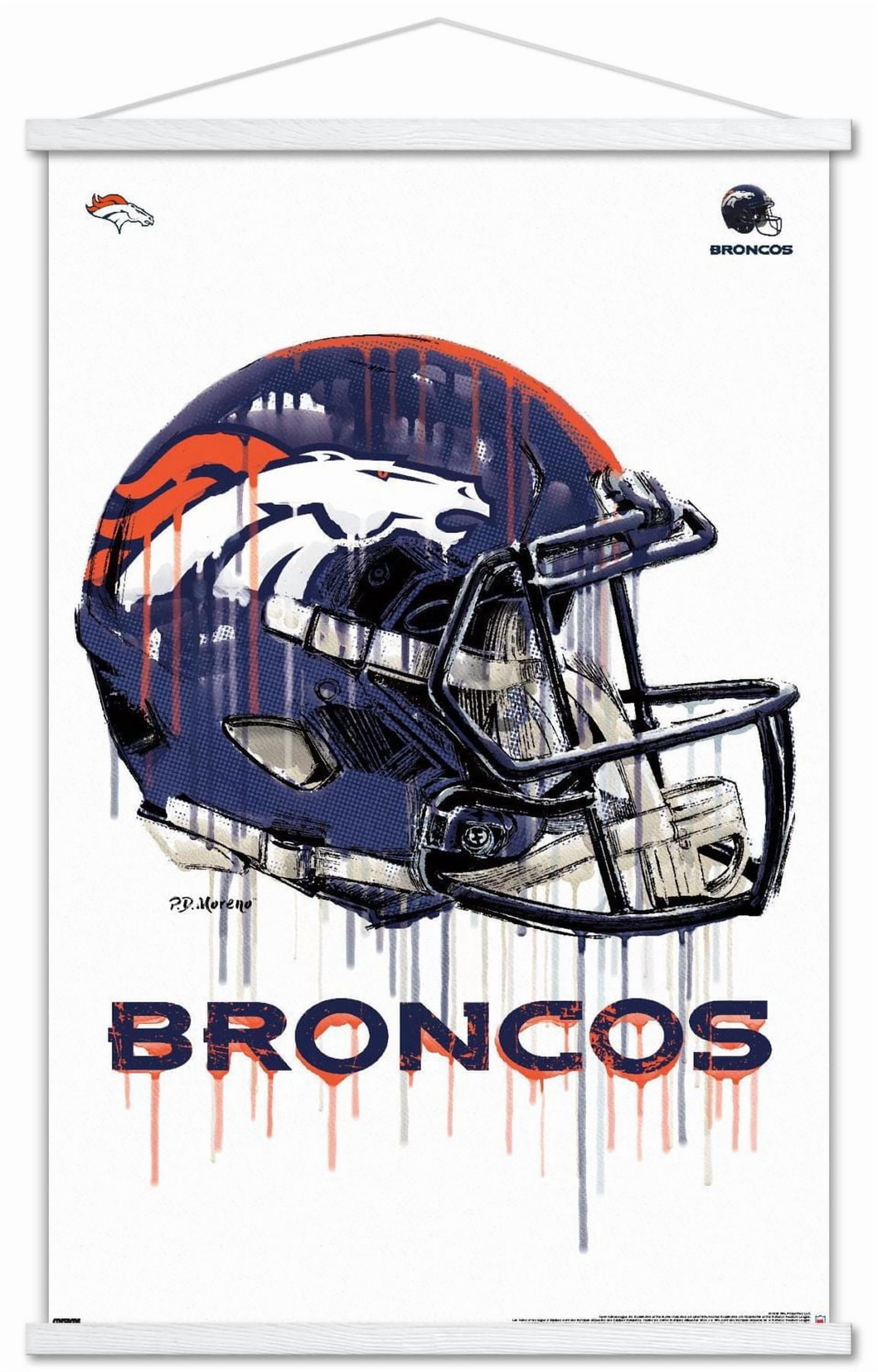 NFL Denver Broncos - Casque anti-goutte 20