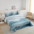 thumbnail image 3 of Erosebridal Ensembles de Couette Ombrée Abstraite Format Simple, Couette en Duvet à Impression à l'Huile, Insert de Couette Réversible Chic Abstrait, Microfibre Décor de Chambre, 2 Pcs, 3 of 8