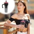 thumbnail image 1 of Limited Time Deal Iumwxz Large Capacity Tea Brewing Ice Brew Cup Straw Cup Tea Water Separation Plastic Cup Summer Water Cup Summer Clearance The Big Save Limited Time Deal, 1 of 6