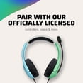 thumbnail image 2 of PDP Casque filaire AIRLITE: Blue & Green - Nintendo Switch, Nintendo Switch Lite, & Nintendo Switch - OLED Model, 2 of 9