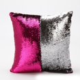 thumbnail image 1 of Reversible Sequin Mermaid Glitter Sofa Cushion Cover Pillow Case Double Color, 1 of 4