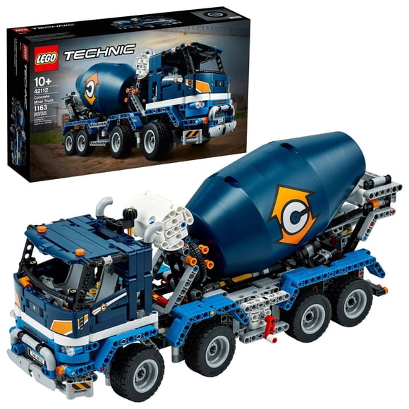 LEGO Technic Le camion malaxeur (42112) Ensemble de construction (1 163 pièces)