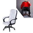 thumbnail image 4 of Mini 1:6 Soldier Swivel Chair for 12 Inch HT Action Figure Accessory White, 4 of 6