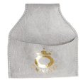 thumbnail image 2 of Billiard Snooker Pool Stick Chalk Bag Pouch Holder With Clip -Gray, 2 of 6
