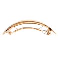 thumbnail image 1 of Barrette Française à Tube Automatique, Grande Pince à Cheveux Queue de Cheval, 11,5 cm, 1 of 8