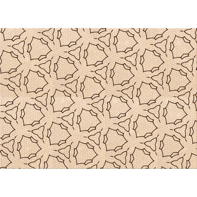 Ahgly Company Tapis d'Intérieur Lavables en Machine Rectangle Transitionnel Peru Brun, 8' x 10'