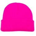 thumbnail image 4 of Chic Girl Winter Fall Solid Color Cuffed Woolen Yarn Knitted Warm Hat Cap Beanie, 4 of 7