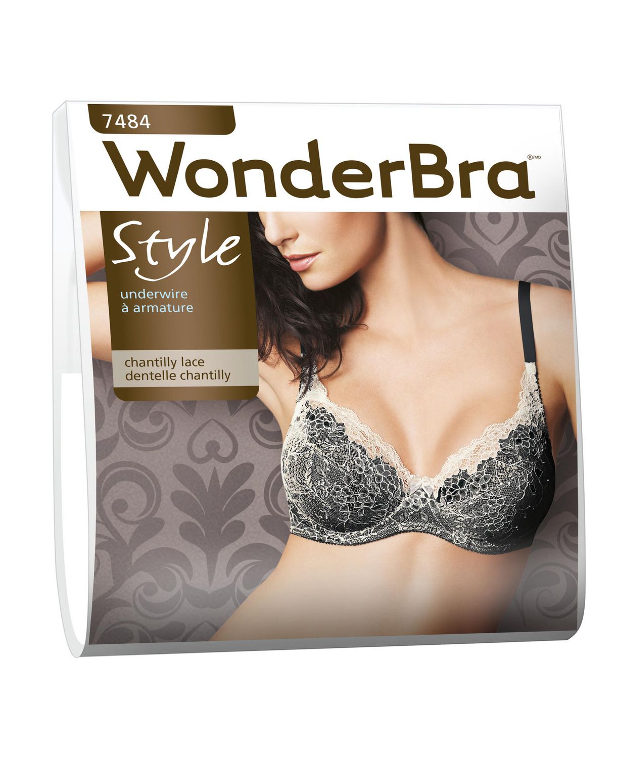 Soutien-gorge à armature fait de dentelle Chantilly de WonderBra