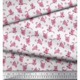 thumbnail image 3 of Soimoi Georgette Viscose Fabric Wool & Cat Animal Print Sewing Fabric Yard 42 Inch Wide, 3 of 3