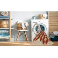 thumbnail image 2 of Ahgly Tapis Rectangulaire Lavable en Machine Intérieur Transitionnel Acajou Brun, 4 Pieds x 6 Pieds, 2 of 7