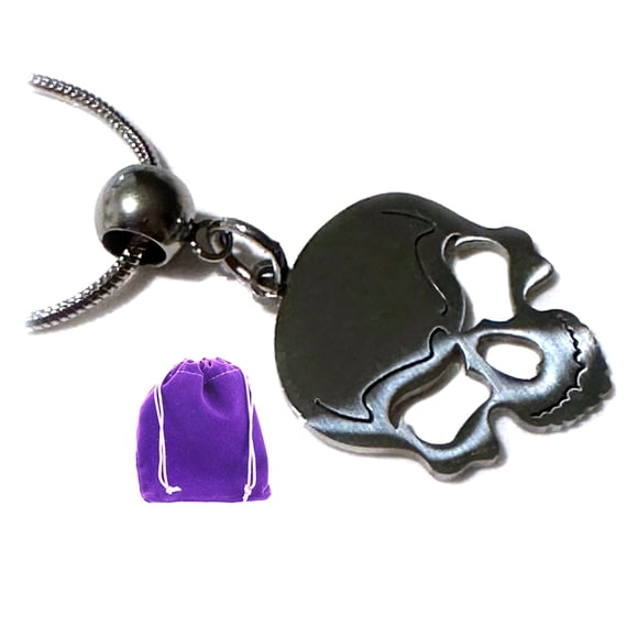 Collier Crâne pour Hommes et Femmes - Bijoux Gothiques Ou Colliers Goth à Utiliser avec un Costume de Pirate Femmes et Hommes Collier Squelette Ou Colliers Crâne pour Femmes Ou Pendentif Crâne et Collier Démon Cool