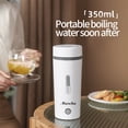 thumbnail image 2 of jovati Travel Kettle Car Kettle Portable Electric Kettle, 3 In 1 Mini Car Kettle , Fast Water Boil Small Tea Pot, Automatic Shut Off Tea Kettle, Water Heater For Tea, 2 of 8