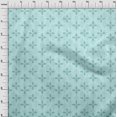 thumbnail image 3 of oneOone Silk Tabby Fabric Floral Block Printed Fabric 1 Yard 42 Inch Wide, 3 of 4
