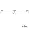thumbnail image 2 of Unique Bargains M2x150mm Pushrod Connector Stainless Steel Rod Linkage 10pcs, 2 of 3