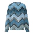 thumbnail image 5 of 2023 Sweat à Capuche Surdimensionné pour Femmes Col Rond Mode Décontractée Manches Longues Imprimé Chandail en Molleton Hauts Blouse Costumes Halloween/noël 50 % de Réduction Liquidation, 5 of 5