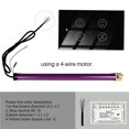 thumbnail image 3 of Smart Switch Convenient Intelligent Dimming Switch Easy to Use Zigbee3.0 Mobile Phone Control with Voice Control for Bedroom Office Living Room, 3 of 9