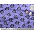 thumbnail image 3 of Soimoi Silk Fabric Ogee Damask Printed Fabric 1 Yard 42 Inch Wide, 3 of 5