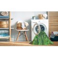 thumbnail image 2 of Ahgly Company Tapis d'Aire Rectangulaire Transitionnel Vert pour Intérieur, Lavable à la Machine, 2 Pieds x 4 Pieds, 2 of 7