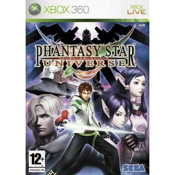 Phantasy Star Universe – Microsoft XBOX 360 CIB – Nettoyer Disque Nettoyé & Ré-Scellé