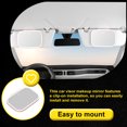 thumbnail image 4 of Decodeary Car Sunshade LED Makeup Mirror Cosmetic Mirrors Automobile Supplies Pink, 4 of 6