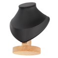thumbnail image 4 of Necklace Holder Stand Organizer for Retail Store - Space Saving Clear Log Flannel PU Leather Necklace Display Holder Necklace Holder Necklace Holder Stand Necklace Display Holder, 4 of 8