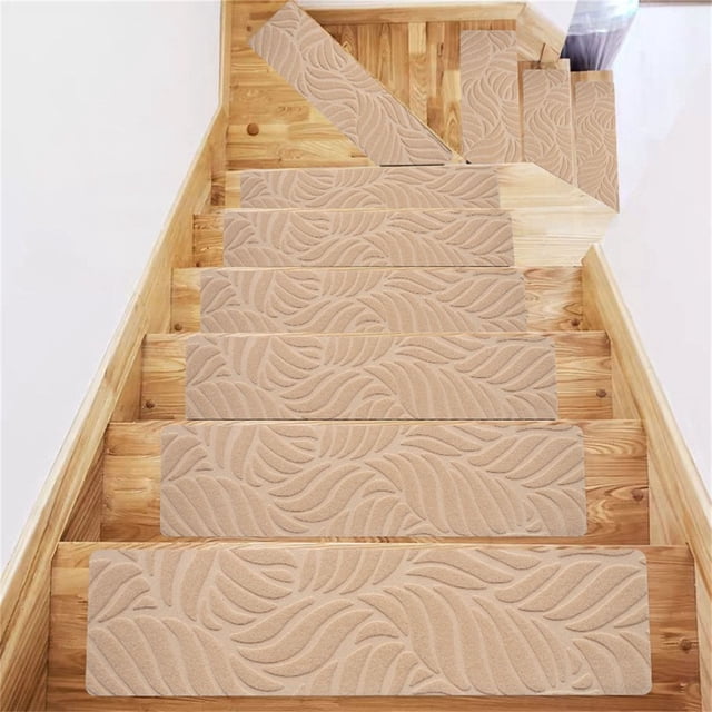 Staircase Pad, Step Pad, Floor Pad, Slip Pad, Brushed and Embossed, Repeatedly Used Step by Step