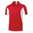 thumbnail image 1 of Gravity Threads Polo Athlétique Micropique Sport - Vrai Rouge/blanc - Grand, 1 of 1