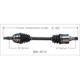 thumbnail image 4 of TrakMotive BM-8013 Arbre d'Axe de CV Remplacement OEM Premium, 4 of 4