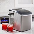 thumbnail image 1 of Portable Countertop Stainless Steel IceMaker by Koolatron, 1 of 2