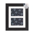 thumbnail image 1 of DesignOvation Tinta 2 Opening 4x6 Black Picture Frame, 1 of 8