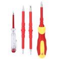 thumbnail image 3 of Screwdriver Set,5pcs Insulated Screwdriver Set Multi Functional Screwdriver Set Electrician Screwdriver Set True to Its Promise, 3 of 9