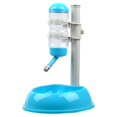 thumbnail image 1 of Automatic Water Bottle Dispenser Pet Lightweight Fountain Drinker Container Large Capacity for Height Adjustable Plastic Feeding Bowls for Cat Blue, 1 of 9