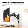 thumbnail image 3 of Wall Wall Mount for 17-35 Inch Computer Screen Adjustable VESA Bracket Maximum Load Capacity 12KG 26.4 Lbs for Gaming Work Stock Trading Studios, 3 of 7
