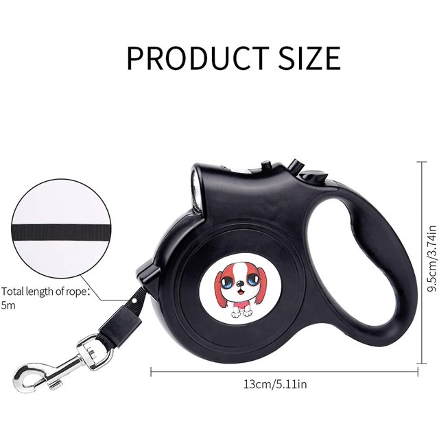 Dog Leash Retractable Leash, Retractable Dog Leash, Retractable Dog Leash(black)