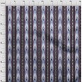 thumbnail image 3 of oneOone Polyester Lycra Fabric Stripe & Geometric Ikat Print Sewing Fabric BTY 56 Inch Wide, 3 of 4