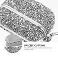 thumbnail image 3 of 1 Pce Protecteur d'Écouteurs Sans Fil Élégant en Strass Compatible pour Airpods Pro, 3 of 7